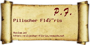 Pilischer Flóris névjegykártya
